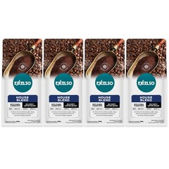 EXCELSO Indonesia Coffee House Blend 200g Pack of 4 Whole Beans or Ground Coffee