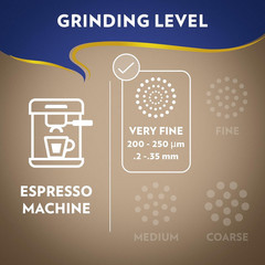 Super Crema Whole Bean Coffee, Medium Espresso Roast, Arabica and Robusta Blend,