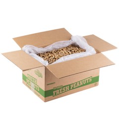 Hampton Farms Roasted Unsalted In-Shell Peanuts 25 lb. WS-113PNUT20270