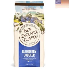 Blueberry Cobbler Medium Roast Ground Coffee, 11oz – Unique Dessert Flavor