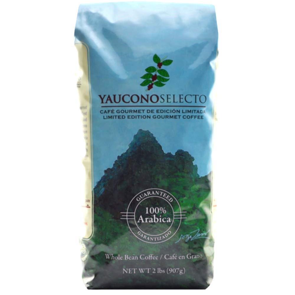 Yaucono Selecto Limited Edition Gourmet Whole Bean Coffee Dark Roast 2 Pound Bag