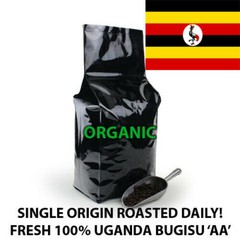 2, 5, 10 LB UGANDA ORGANIC FRESH ROASTED COFFEE WHOLE BEAN, GROUND – ARABICA