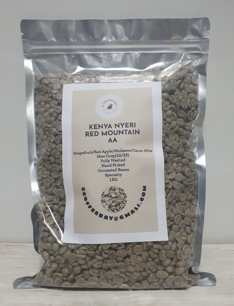 Kenya AA Nyeri Green Beans,NewCrop,Unroasted Coffee Beans,Kenya Specialty Coffee