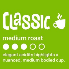 Ethical Bean Fairtrade Organic Coffee, Classic Medium Roast, Ground Coffee Beans
