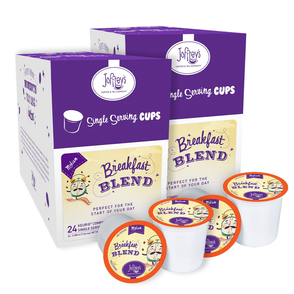 Joffrey’S Coffee – Breakfast Blend, Artisan Medium Roast, Arabica Coffee Beans,