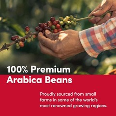 Whole Bean , Medium Roast Coffee, Made with 100% Arabica Beans, 12 Ounce Bag