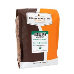 Fresh Roasted Coffee, Organic Honduran Marcala | USDA 80 Ounce (Pack of 1)