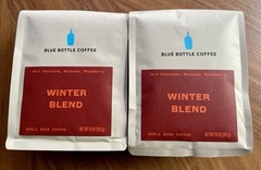 2 10 oz Blue Bottle Coffee Winter Blend Whole Bean
