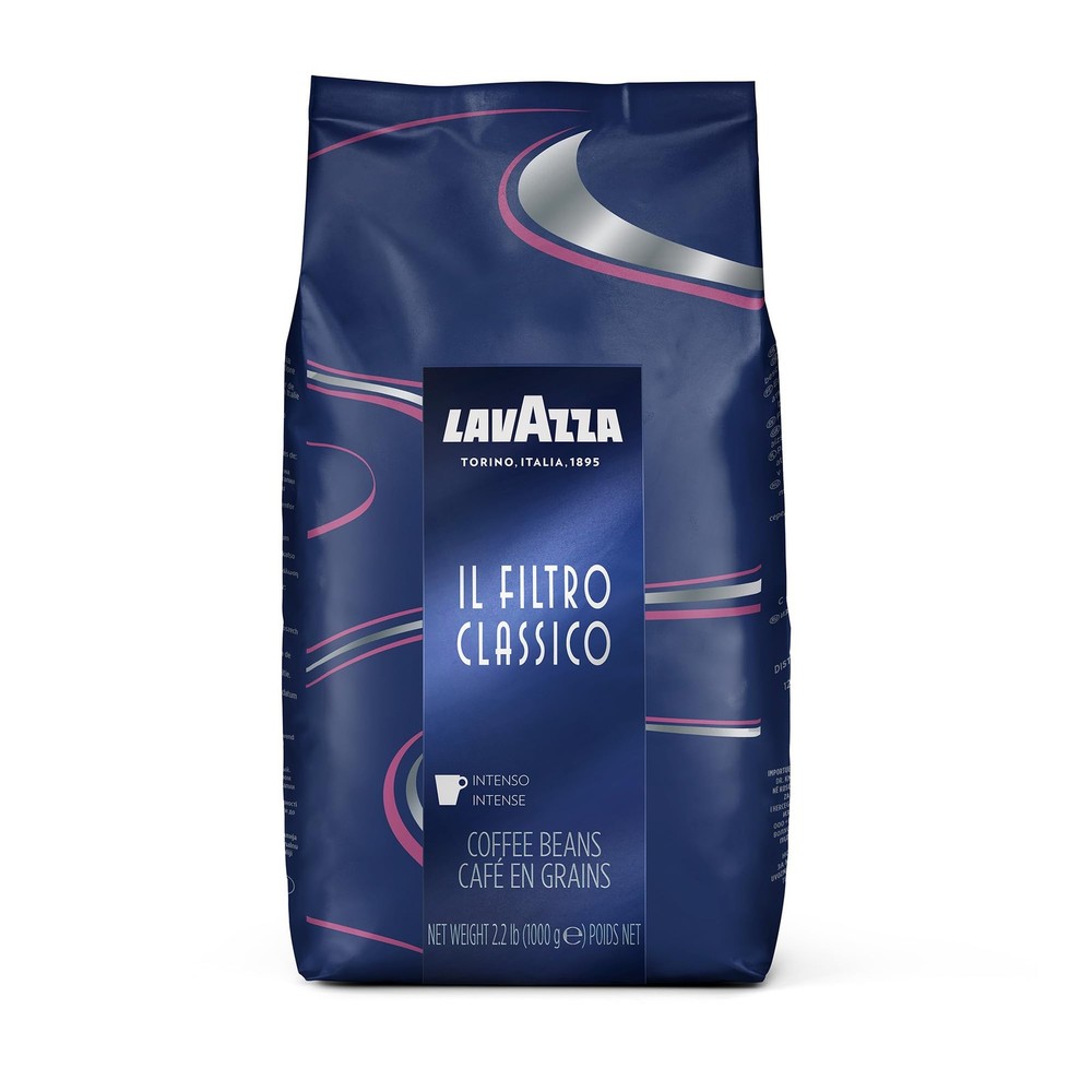 Lavazza Il Filtro Classico Dark Roast Whole Bean 35.27 Ounce (Pack of 1)