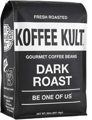 Gourmet Dark Roast Whole Bean Coffee – Perfect for Espresso & Coffee Press, 32oz