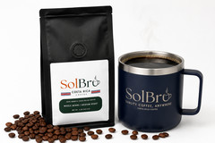 Solbru Costa Rican Coffee 4 oz | Whole Bean or Ground | Fresh Roasted Arabica