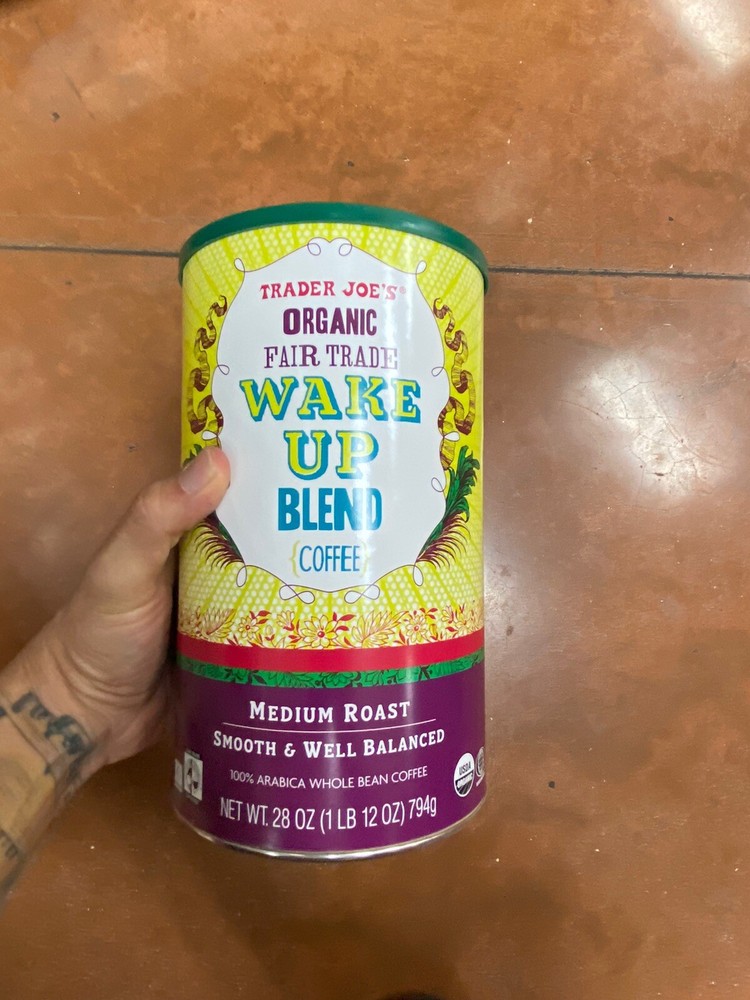 Trader Joe’s Organic Fair Trade Wake Up Blend Coffee 28 OZ Each Pack