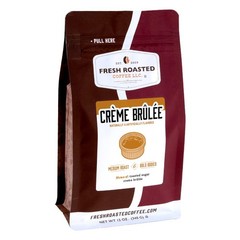 Creme Brulee Flavored Whole Bean Coffee 12 oz Medium Roast Kosher Gourmet