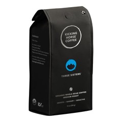 Kicking Horse Coffee, 10 Ounce (Pack of 1), Three Sisters – Medium Roast