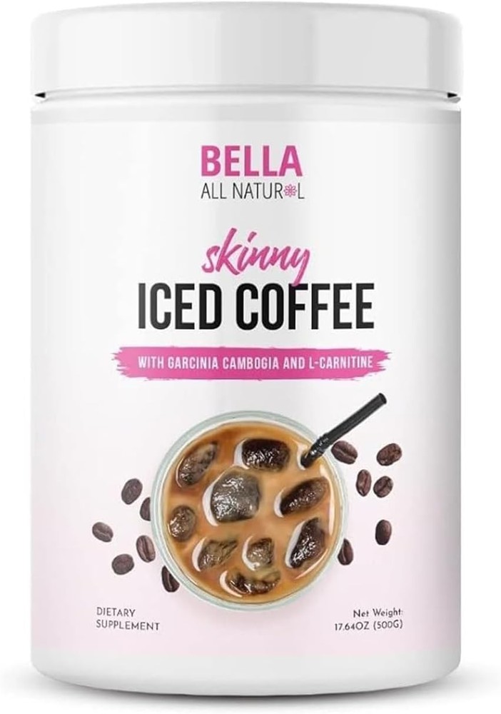 Bella All Natural Skinny Iced Coffee – Good Taste 500 Grams 17.637 Ounce