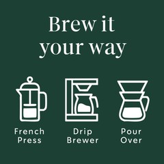 Starbucks Caffè Verona, Ground Coffee, Dark Roast Hot or Iced Coffee, (6 pack)
