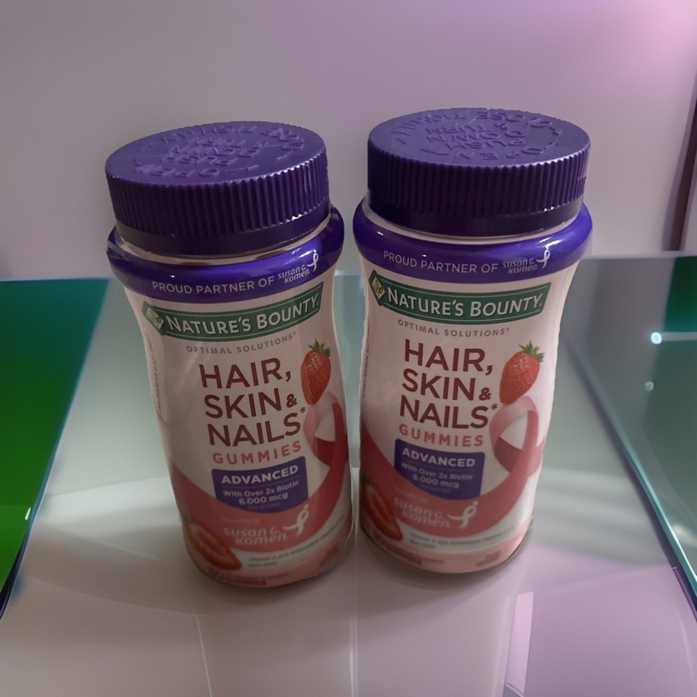 Hair Nail Skin Gummies Pack Of 2