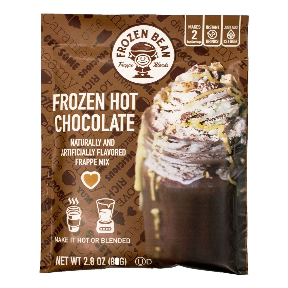 Hot Chocolate Frappe Mix Powder 12 Pack Bulk Instant Drink Dessert