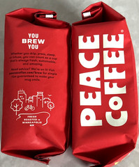 ***12oz*** Peace Coffee TWIN CITIES Signature Blend DARK Roast Whole Bean Coffee