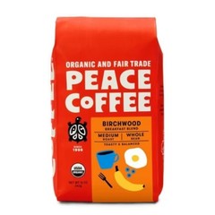 Organic Fair Trade Medium Roast Whole Bean Coffee – 12oz