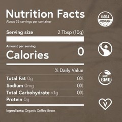 Fabula Low Acid Coffee Beans Whole, USDA Organic Coffee Beans Medium Roast – Non