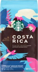 Starbucks Costa Rica Single Medium Roast Origin Whole Bean Coffee, 255g