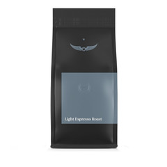 Coffee, Light Roast Whole Bean Coffee – Black Cat Classic Espresso 12 Ounce Bag