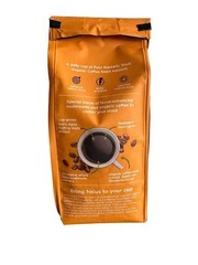 2-PC Think Organic Coffee W Lion’s Mane & Chaga Mushrooms Whole Dark Roast 12 oz