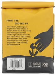 Groundwork Lucky Jack Medium Roast Organic Whole Bean Coffee 12 Oz 6 Pack