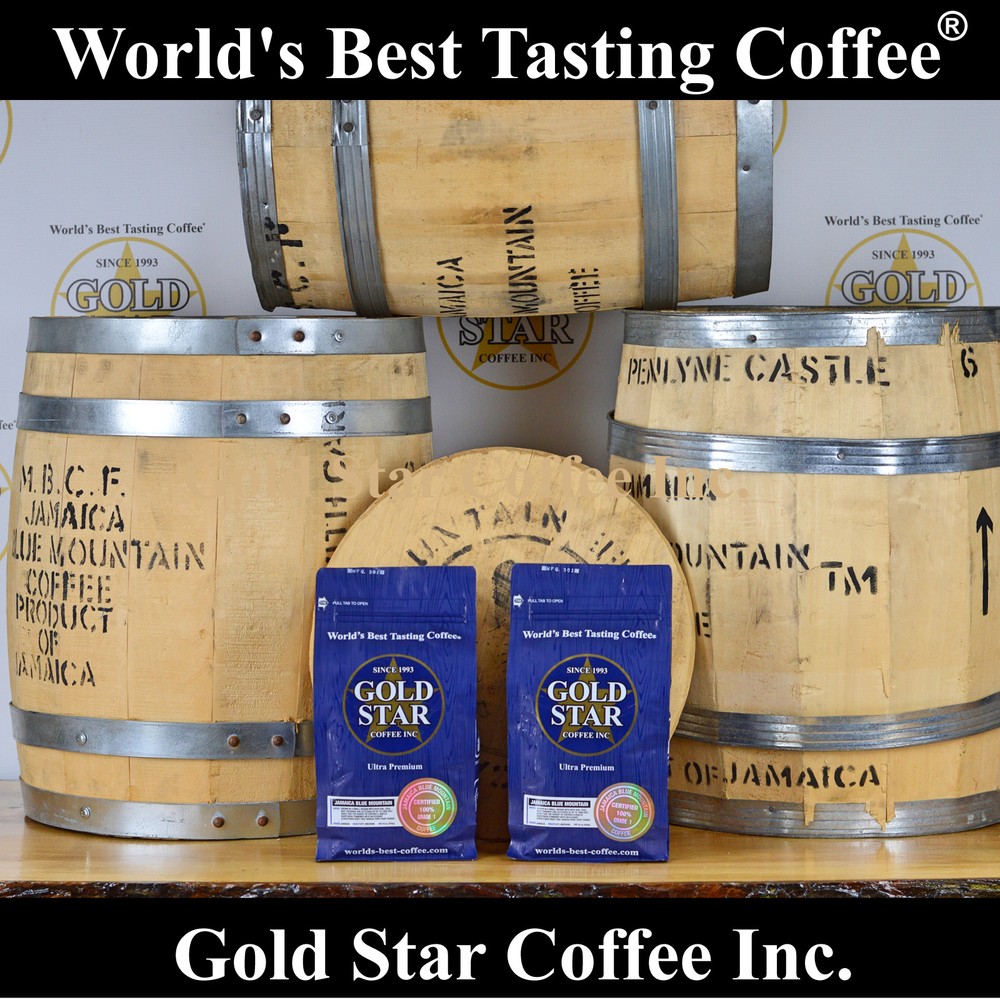 Dark Roast 100% Jamaica Jamaican Blue Mountain – World’s Best Coffee 2 lb.