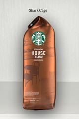 Starbucks House Blend Whole Bean Coffee 227g – Balanced & Nutty Medium Roast