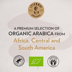 Organic Light Roast Arabica Coffee Blend, USDA/Canada Organic Certified, 2.2 Lb