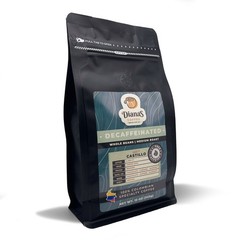 Diana’s Coffee | Original Specialty | Decaffeinated | Whole Bean | 12 oz (340g)