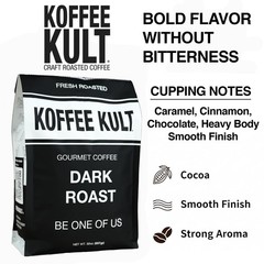 Organic Dark Roast Coffee Beans – Colombian & Guatemalan