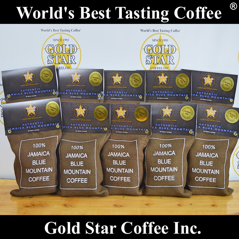 World’s Best Coffee – 10 lb Wallenford Estate Jamaica Blue Mountain DARK ROAST