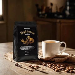Exquisite Kopi Luwak Whole Bean Coffee-~