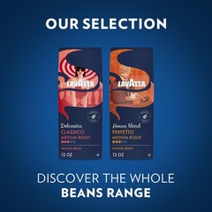 House Blend Perfetto Whole Bean Coffee 12oz Bag, Medium Roast, Full-bodied, I…