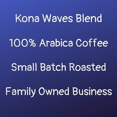 Kona Coffee Whole Bean – Medium Roast, 2 lbs Hawaiian Blend, 100% Arabica, Susta