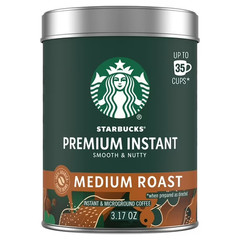 Premium Instant Coffee, Blonde Roast Coffee, Arabica Beans, 3.17 Oz