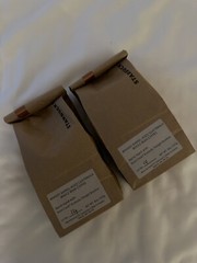 NEW STARBUCKS RESERVE KNOB CREEK BOURBON WHISKEY BARREL-AGED GUATEMALA, 2 Pack