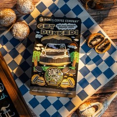 Bones Coffee Company Get Dunked!, Deep Fried Chocolate Cookie Sandwhich Flavo…