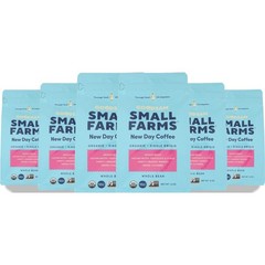 Organic Goodsam Small Farms New Day Coffee 12 Oz Whole Bean Medium 6 Pack