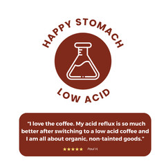 Java Planet Good Morning Organic Medium Roast Low Acid No Mold Beans/Ground