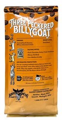 Three Peckered Billy Goat 12 Ounce Dark Roast Full Body With A Long Sweet Finish