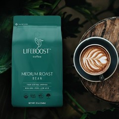 Lifeboost Organic Coffee Beans Medium Roast – Low Acid Single Origin Non-GMO …