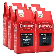 Community Coffee Signature Blend Dark Roast 72 Ounce, Premium Whole Bean