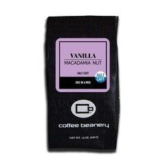 Half Caff Vanilla Macadamia Nut Flavored Coffee