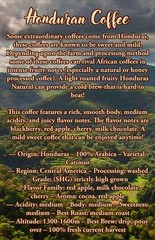 12 Oz Honduran Coffee | 100% Arabica Coffee Beans | Fresh Roasted Artisan Coffee