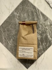 NEW STARBUCKS RESERVE KNOB CREEK BOURBON WHISKEY BARREL-AGED GUATEMALA COFFEE