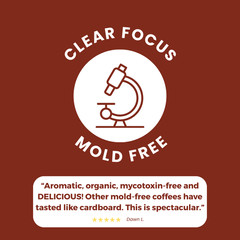 Java Planet Good Morning Organic Medium Roast Low Acid No Mold Beans/Ground